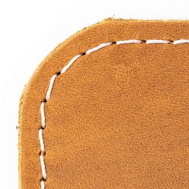 Leder Mousepad – Camel - LederGlück Manufaktur