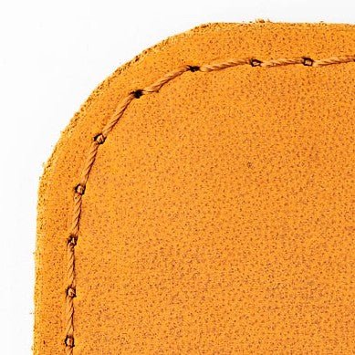 Leder Mousepad – Cognac - LederGlück Manufaktur