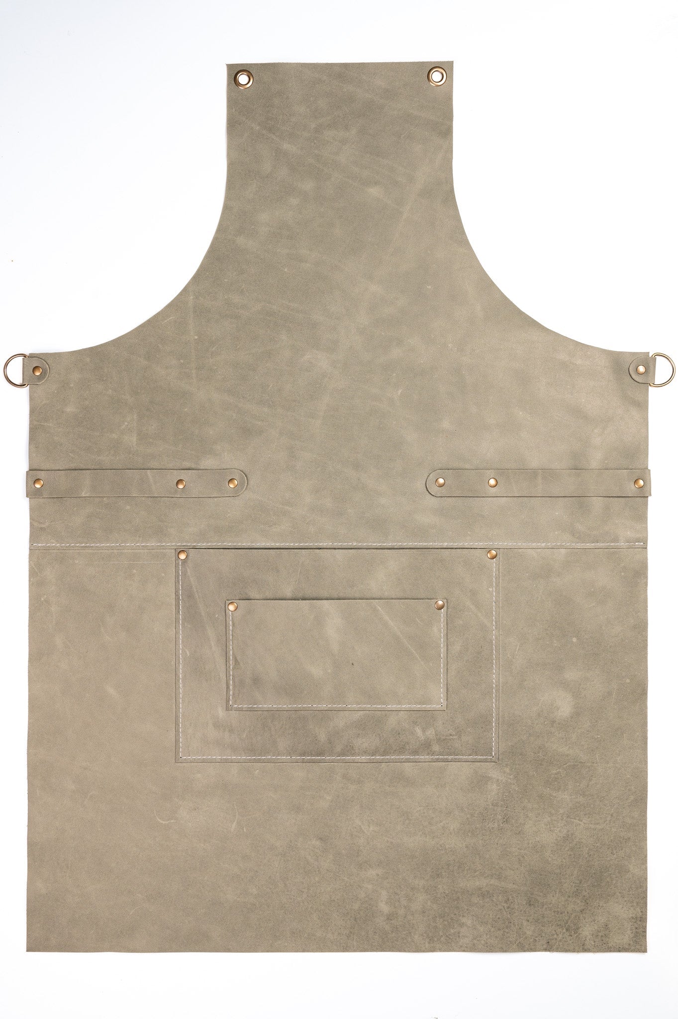 Leder Grillschürze – Camel - LederGlück Manufaktur