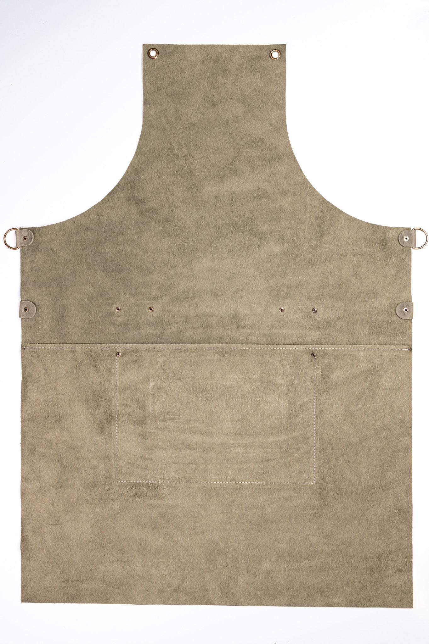 Leder Grillschürze – Camel - LederGlück Manufaktur