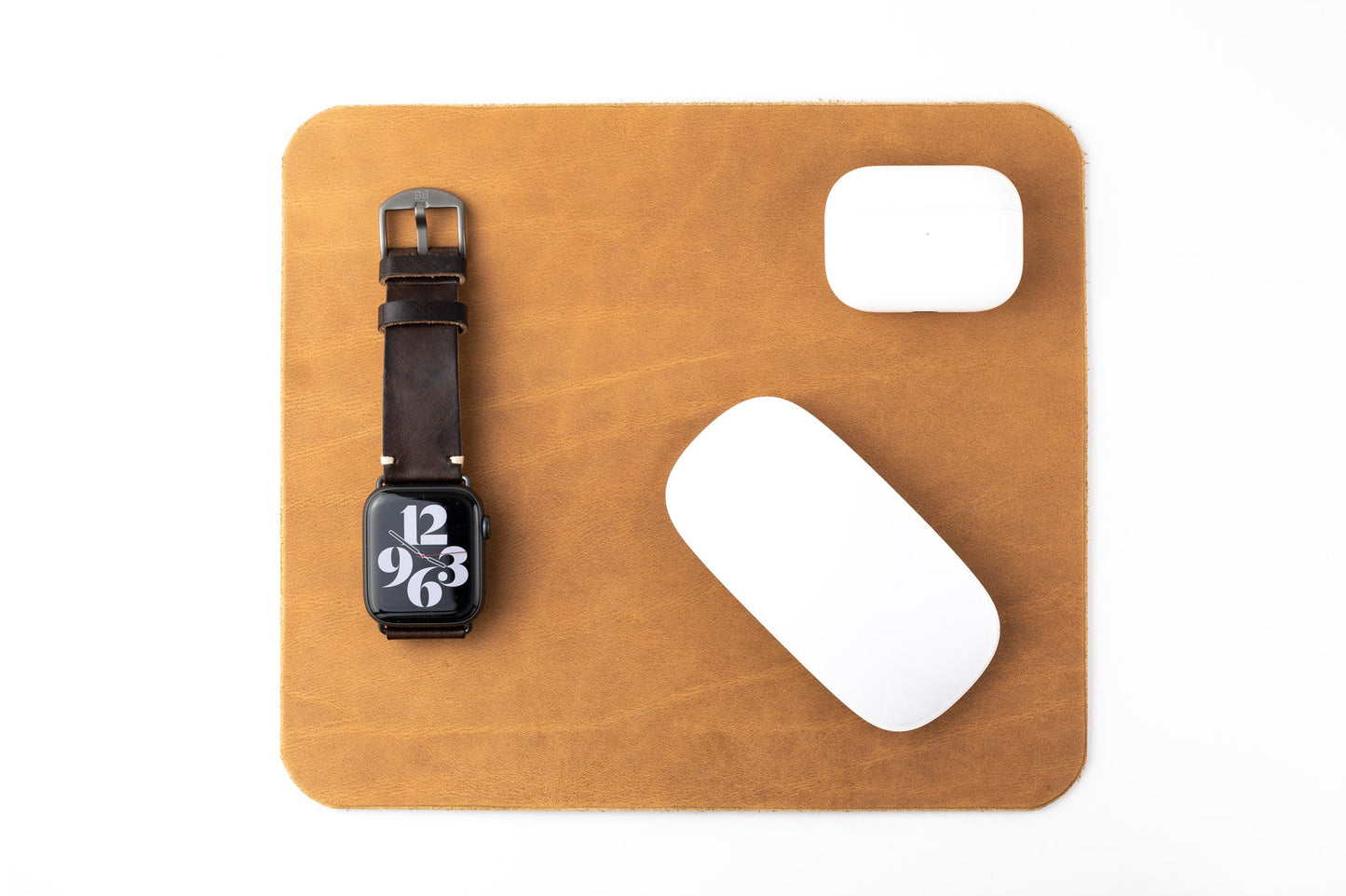 Mousepad - Camel - LederGlück Manufaktur