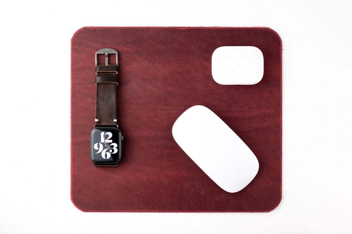 Mousepad - Chianti - LederGlück Manufaktur
