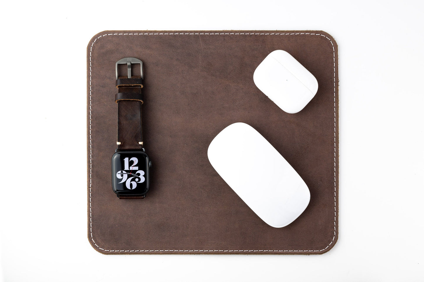 Mousepad - Mocca - LederGlück Manufaktur