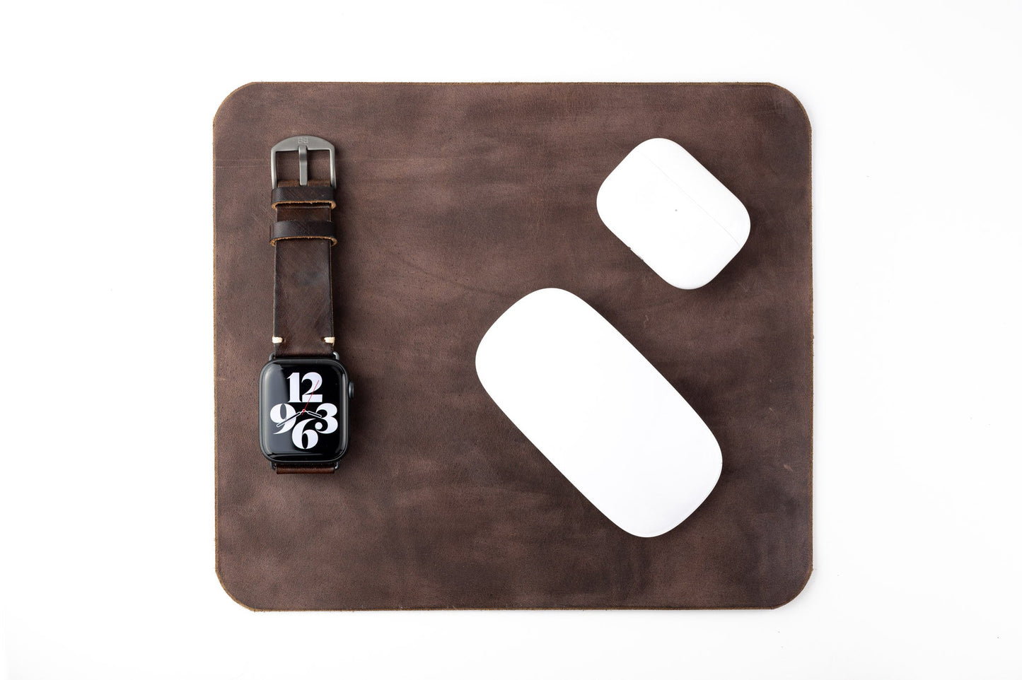 Mousepad - Mocca - LederGlück Manufaktur