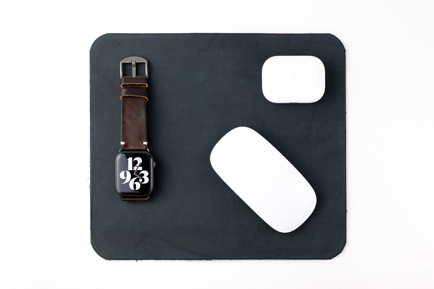 Mousepad - Schiefer - LederGlück Manufaktur
