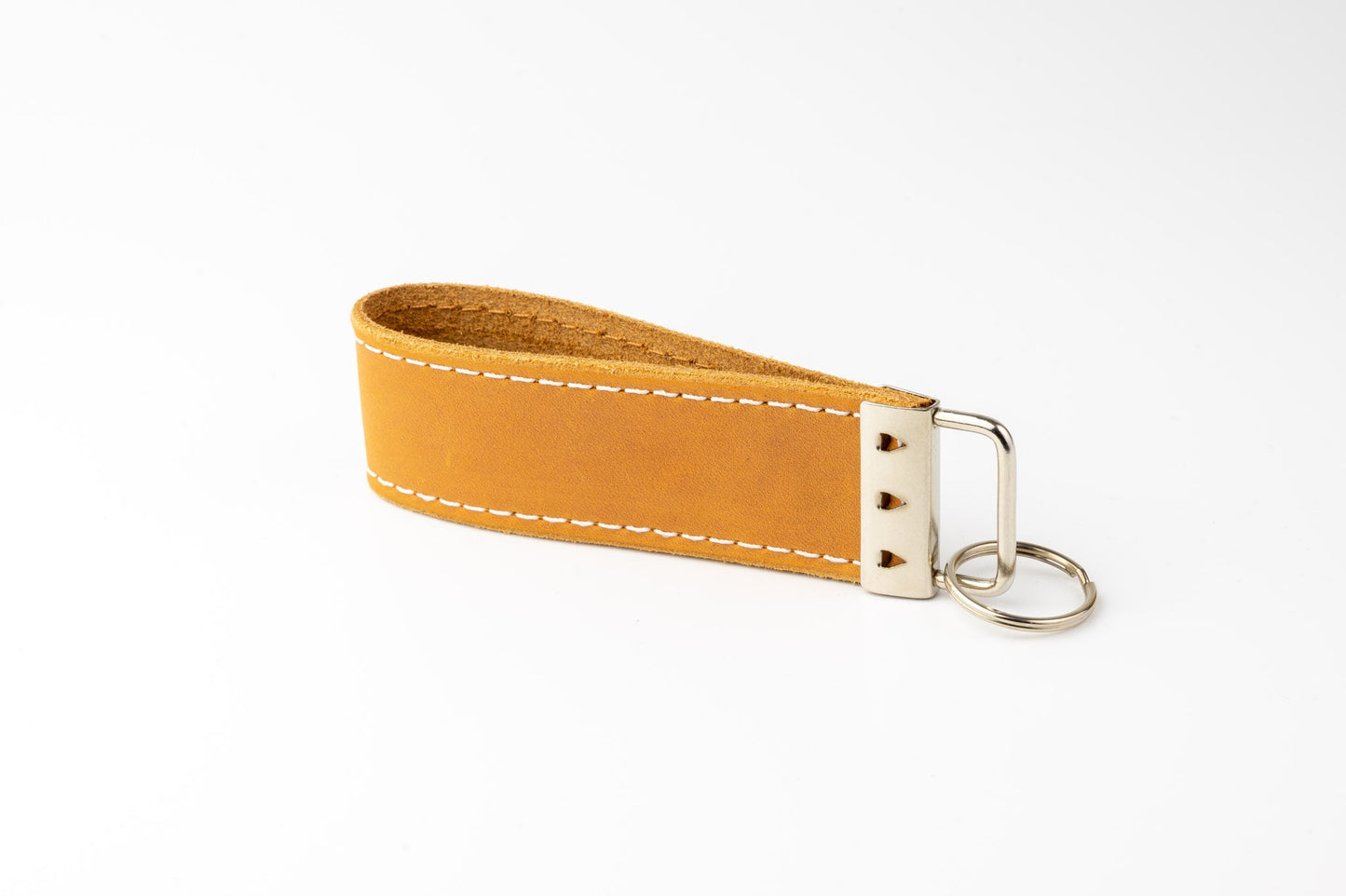 Schlüsselanhänger - Cognac - LederGlück Manufaktur