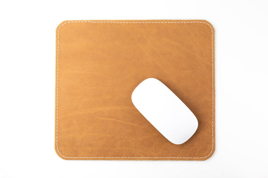 Mousepad - Camel - LederGlück Manufaktur