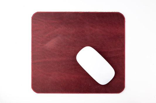 Mousepad - Chianti - LederGlück Manufaktur