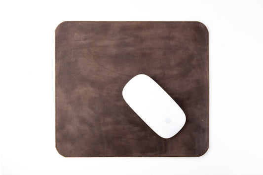 Mousepad - Mocca - LederGlück Manufaktur